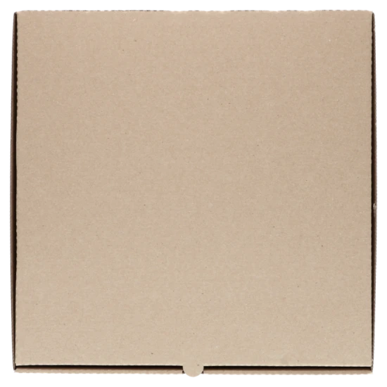 PIZZAKARTONG BRUN - 33X33X3,5 cm